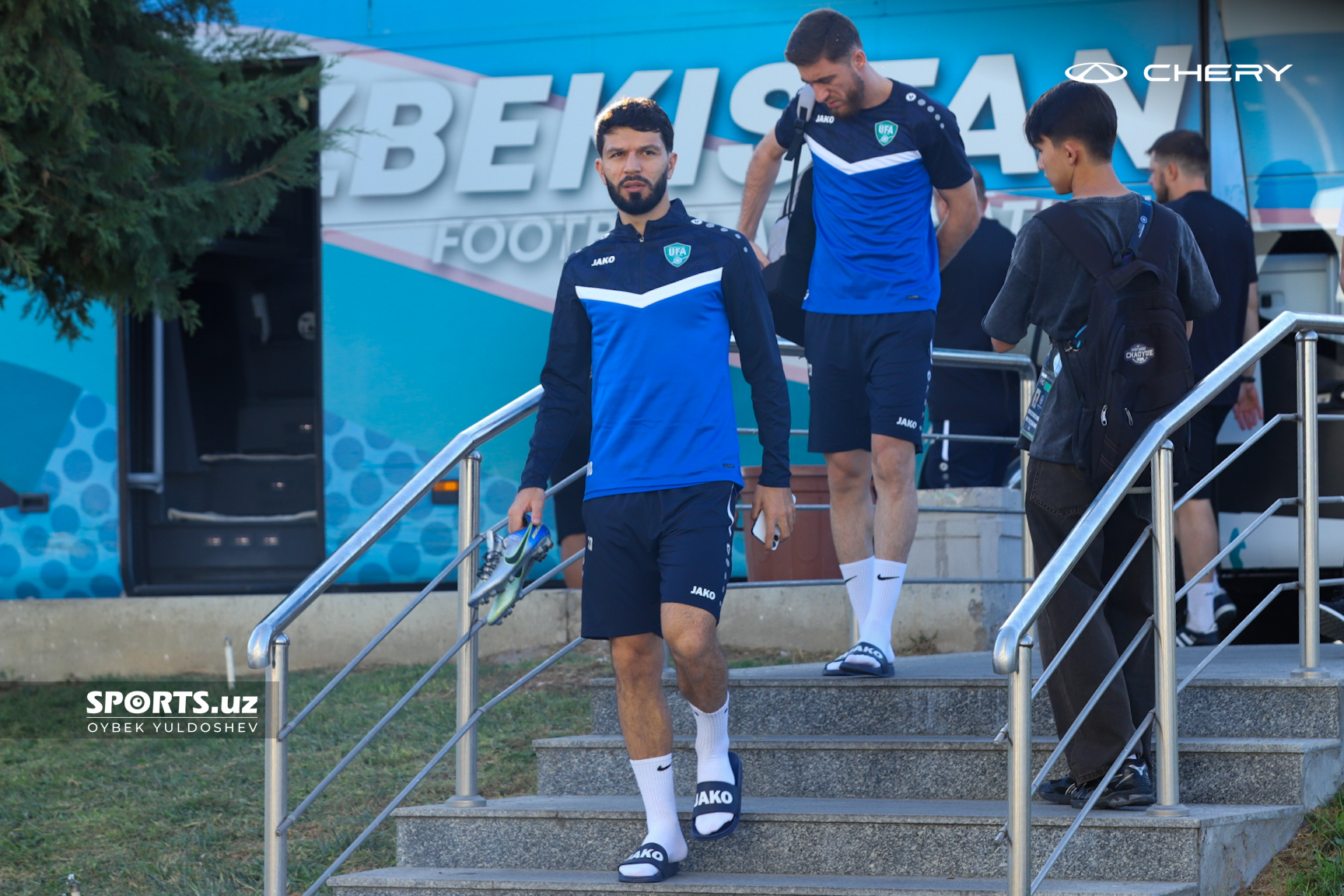 Uzbekistan national team. Trenirovka 02.09.2024